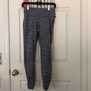 Old Navy gray-striped workout pants